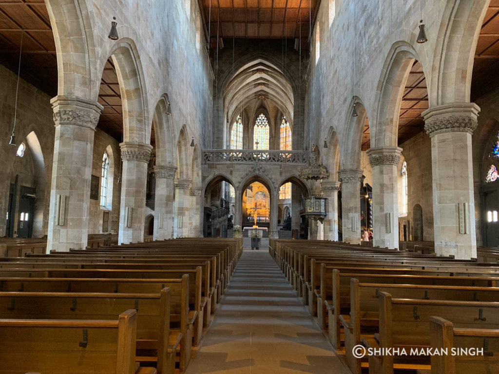 Church of Saint Dionysius in Esslingen am Neckar, Germany.