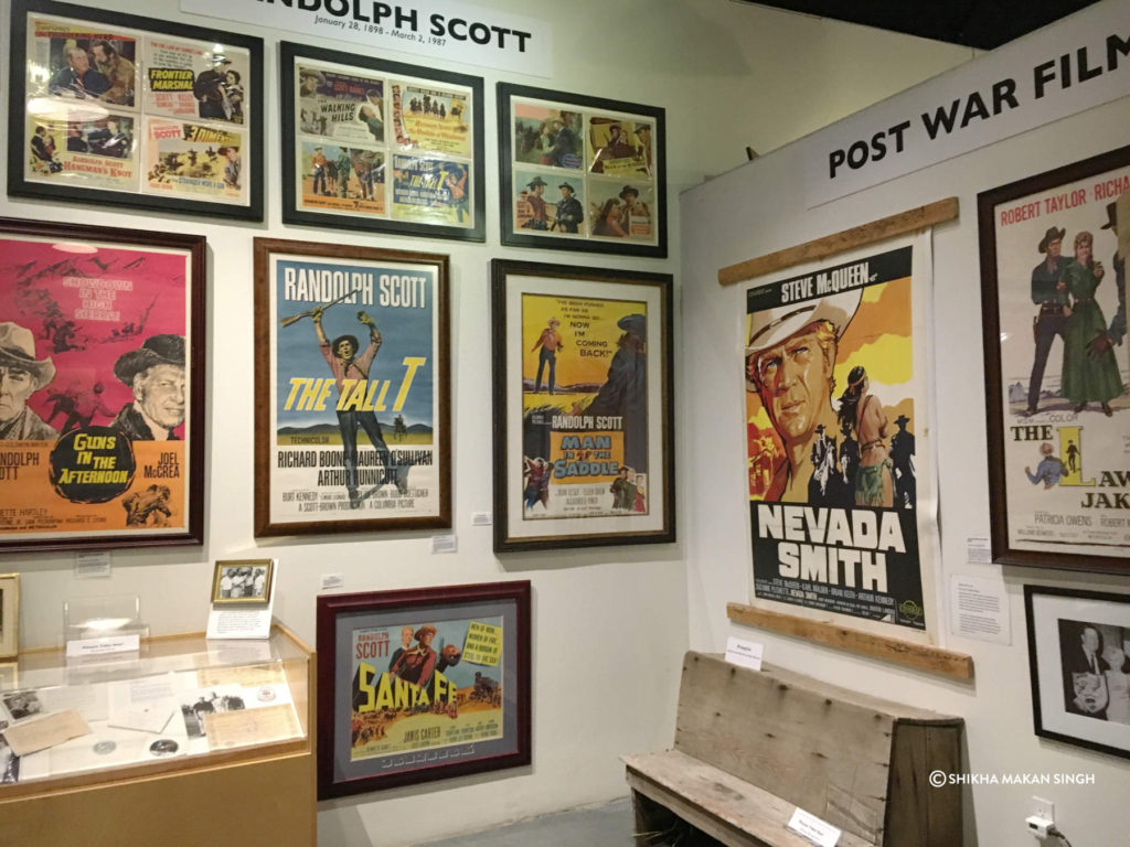 Movie Posters at Film History Museum, Lone Pine, California.