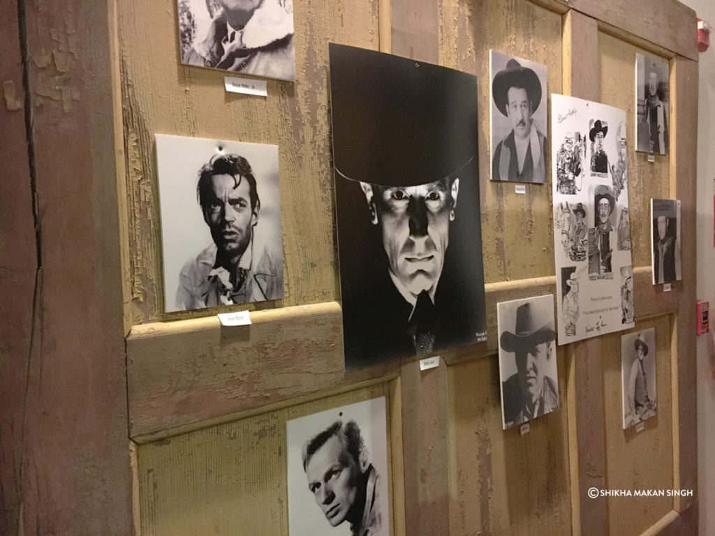 Actor Portraits at Film History Museum, Lone Pine, California.