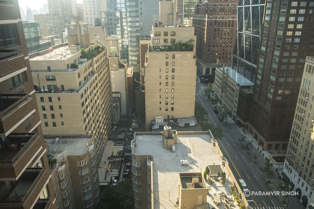 New York City Roof Top View