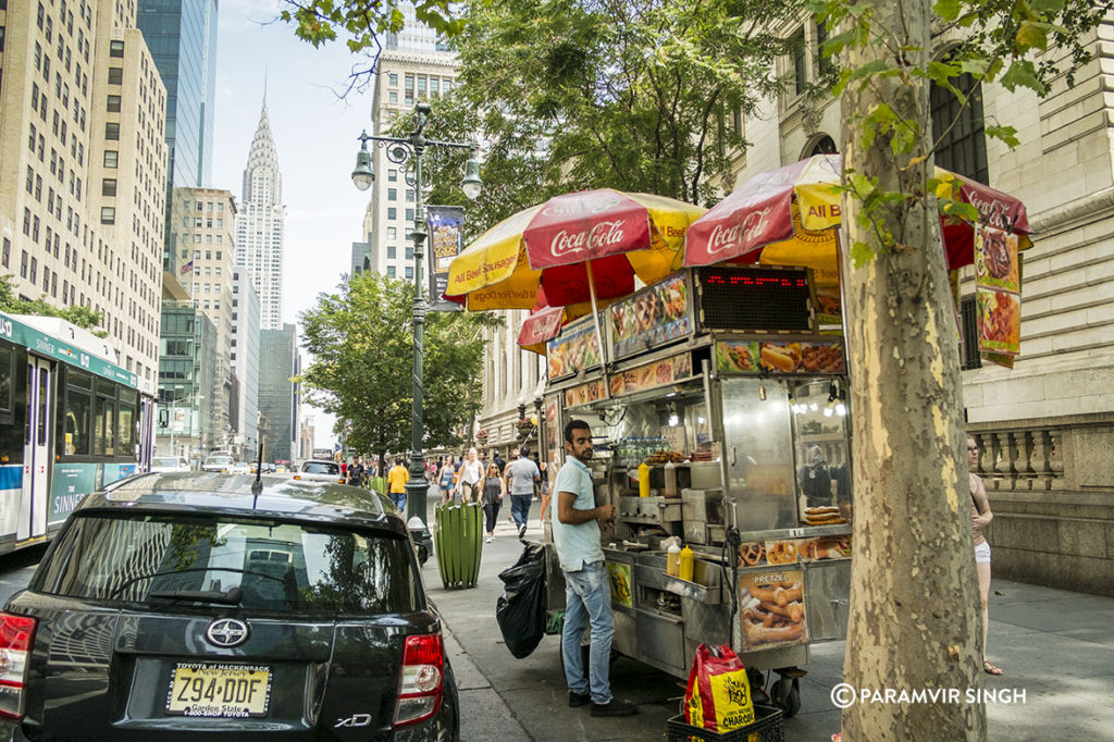 Food Stall in NYC