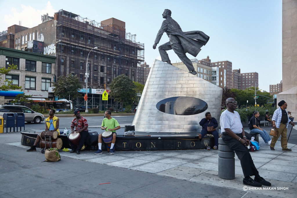 Walking Through Harlem