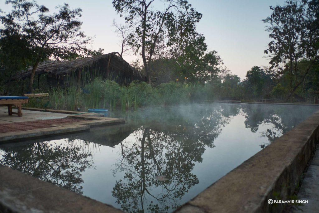 Mist On Pool in Goa