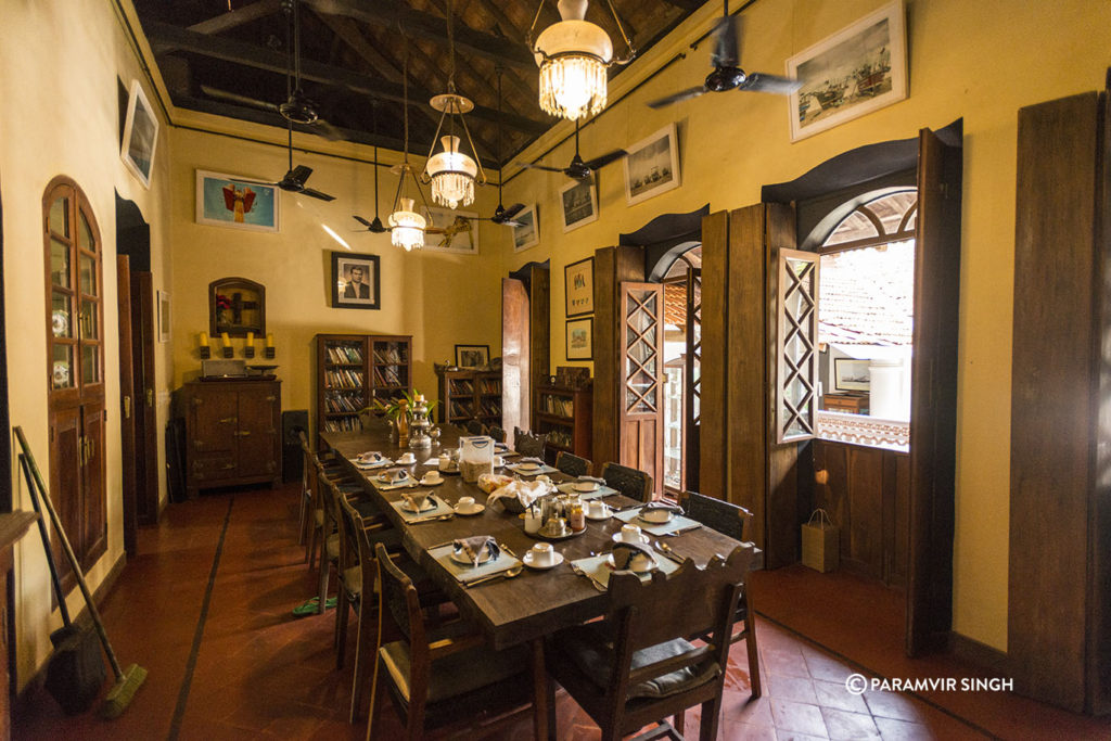 Goa House Breakfast Table