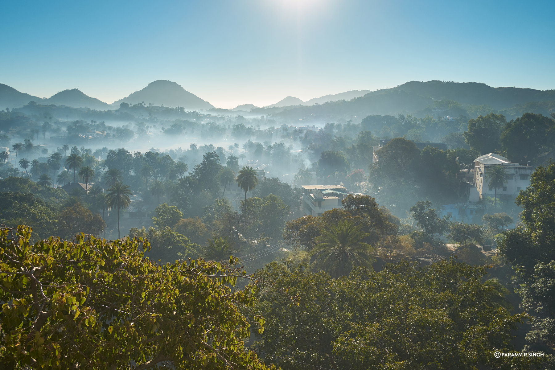 Mist over Mount Abu