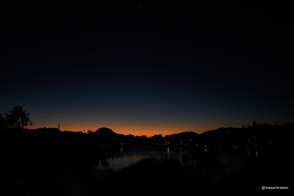 Sunrise in Mount Abu