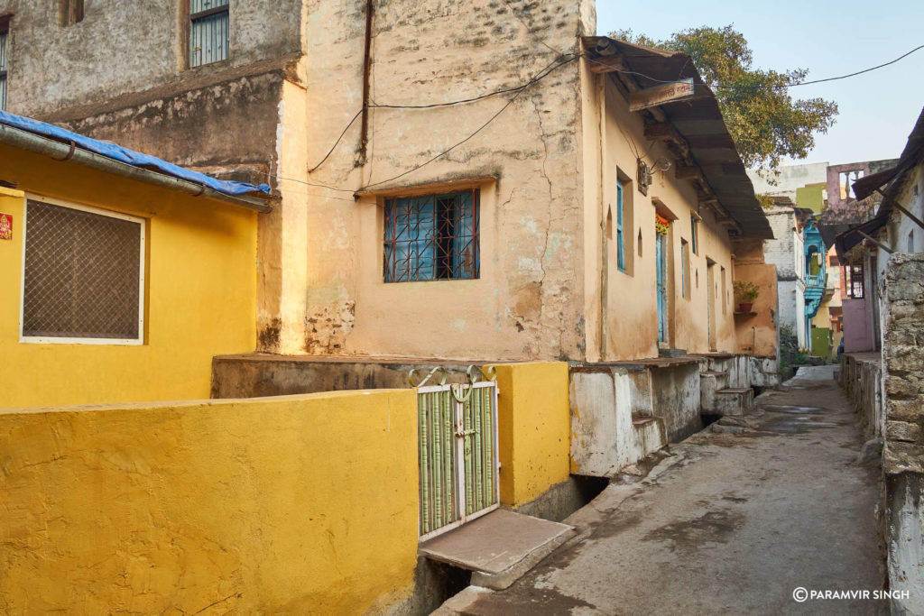 Lanes of Maheshwar Town Morning