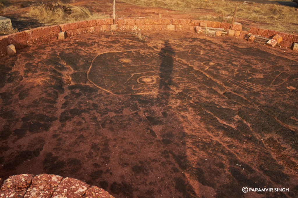 Petroglyphs in Ratnagiri